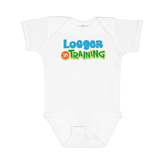 Inktastic Logger in Training Logging Boys or Girls Baby Bodysuit