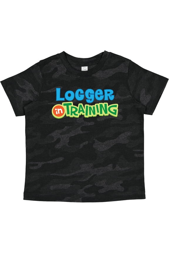 Inktastic Logger in Training Logging Boys or Girls Toddler T-Shirt