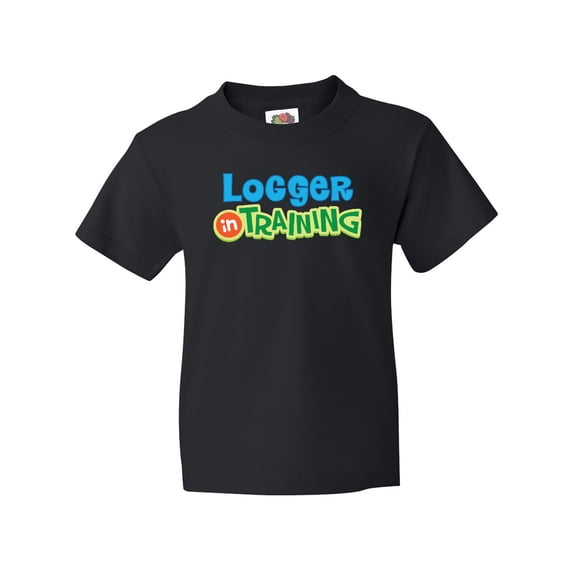 Inktastic Logger in Training Logging Youth T-Shirt