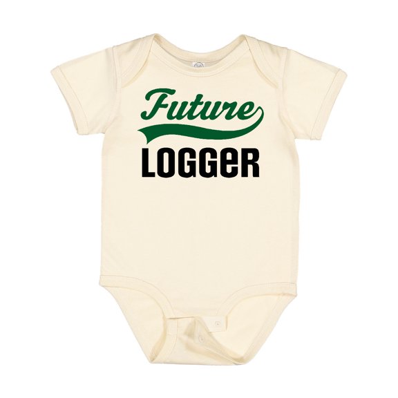 Inktastic Logging Future Logger Boys Baby Bodysuit