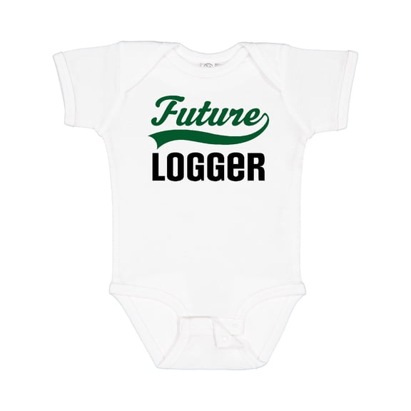 Inktastic Logging Future Logger Boys Baby Bodysuit