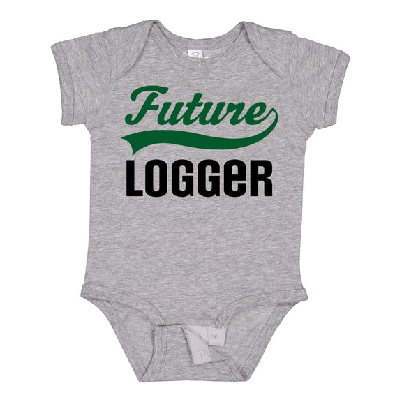 Inktastic Logging Future Logger Boys Baby Bodysuit