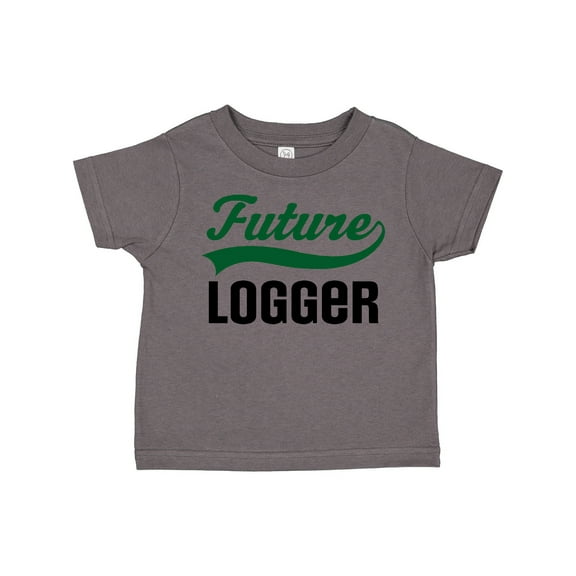 Inktastic Logging Future Logger Boys Toddler T-Shirt
