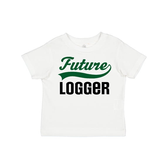 Inktastic Logging Future Logger Boys Toddler T-Shirt