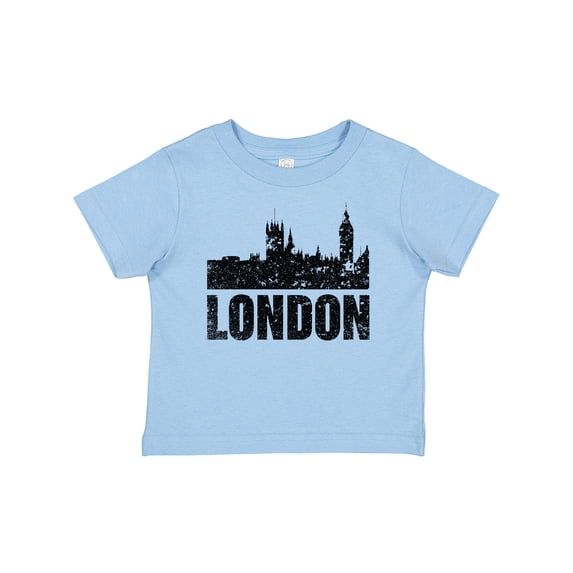 Inktastic London England City Skyline with Grunge Boys or Girls Baby T-Shirt