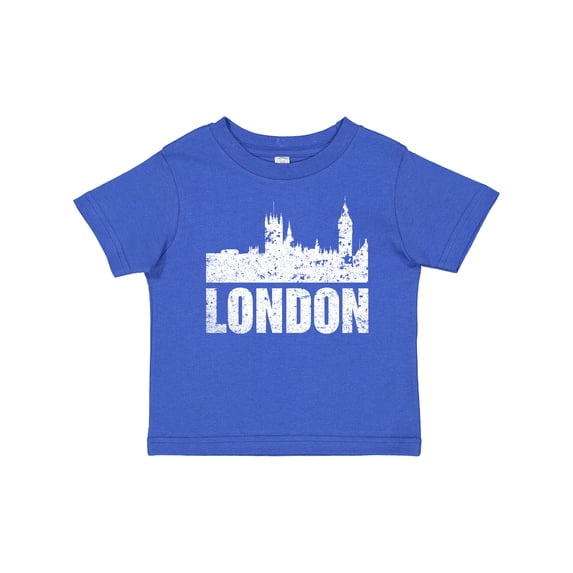 Inktastic London England City Skyline with Grunge Boys or Girls Baby T-Shirt