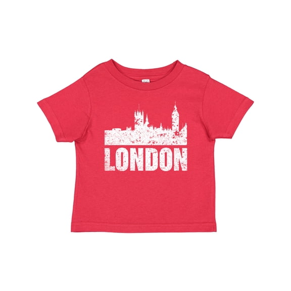 Inktastic London England City Skyline with Grunge Boys or Girls Baby T-Shirt