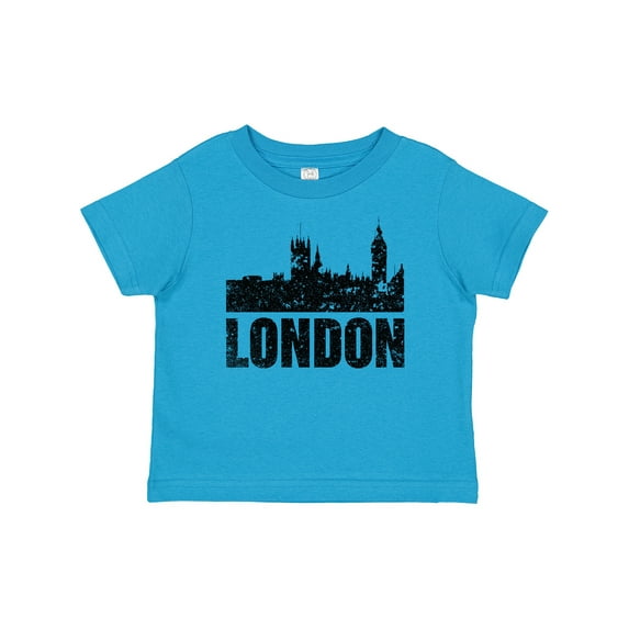 Inktastic London England City Skyline with Grunge Boys or Girls Baby T-Shirt