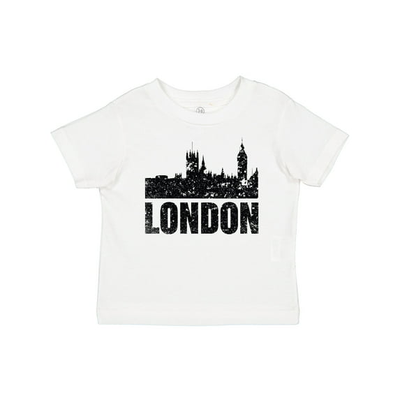 Inktastic London England City Skyline with Grunge Boys or Girls Baby T-Shirt