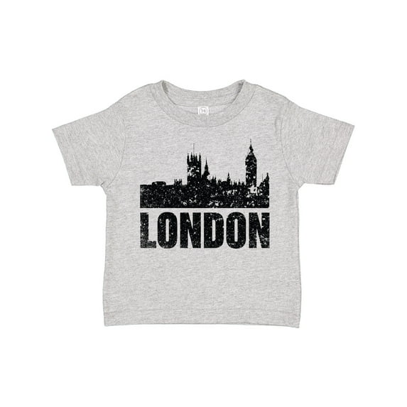 Inktastic London England City Skyline with Grunge Boys or Girls Toddler T-Shirt