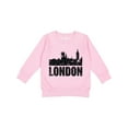 thumbnail image 1 of Inktastic London England City Skyline with Grunge Toddler Sweatshirt, 1 of 4