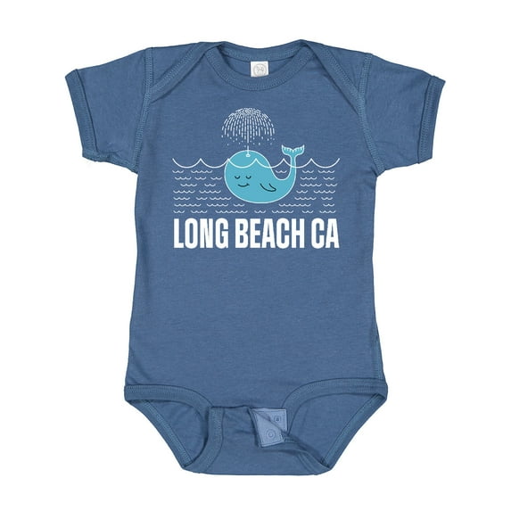 Inktastic Long Beach California Vacation Boys or Girls Baby Bodysuit
