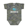 thumbnail image 1 of Inktastic Long Beach California Vacation Boys or Girls Baby Bodysuit, 1 of 5