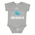 thumbnail image 1 of Inktastic Long Beach California Vacation Boys or Girls Baby Bodysuit, 1 of 5