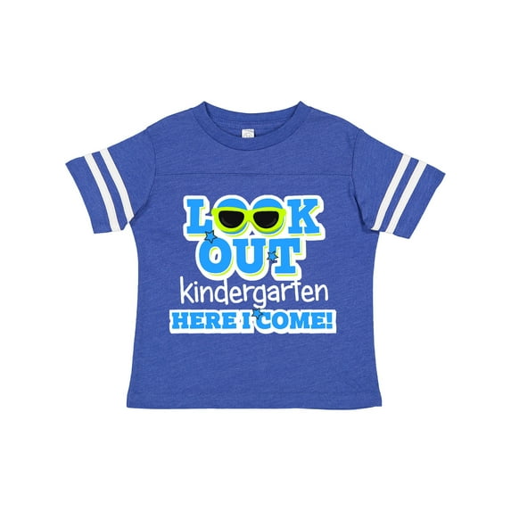 Inktastic Look out Kindergarten Here I Come Boys Toddler T-Shirt