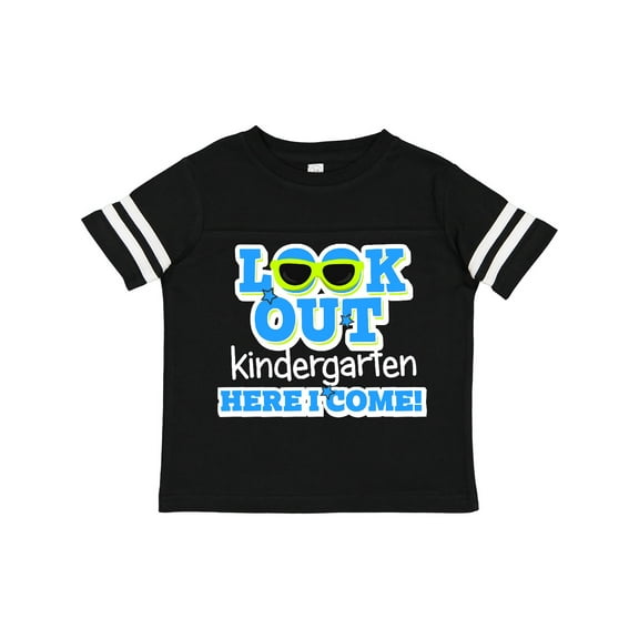 Inktastic Look out Kindergarten Here I Come Boys Toddler T-Shirt