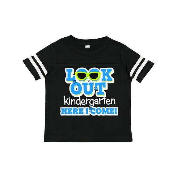 Inktastic Look out Kindergarten Here I Come Boys Toddler T-Shirt