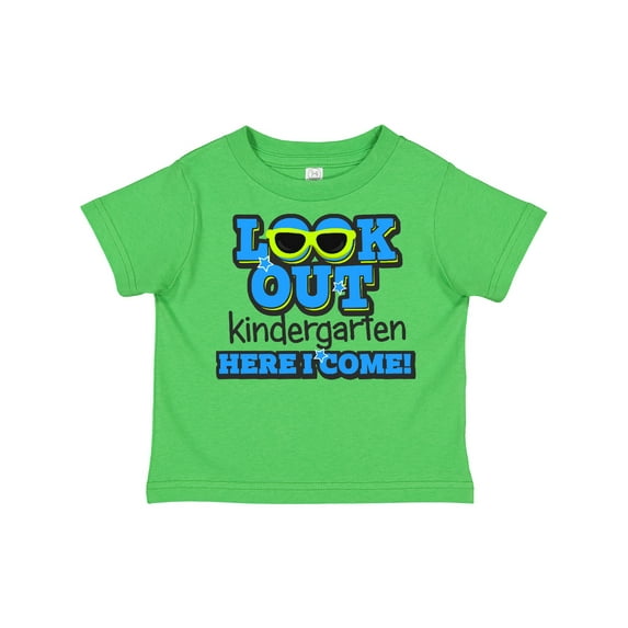 Inktastic Look out Kindergarten Here I Come Boys Toddler T-Shirt