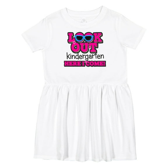 Inktastic Look out Kindergarten Here I Come Girls Toddler Dress