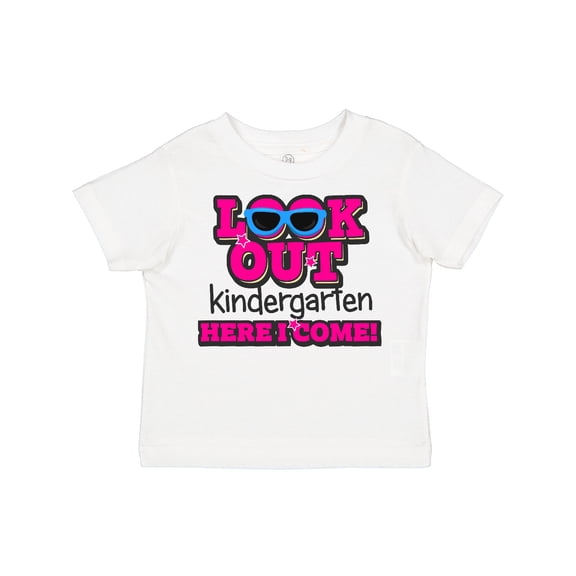 Inktastic Look out Kindergarten Here I Come Girls Toddler T-Shirt