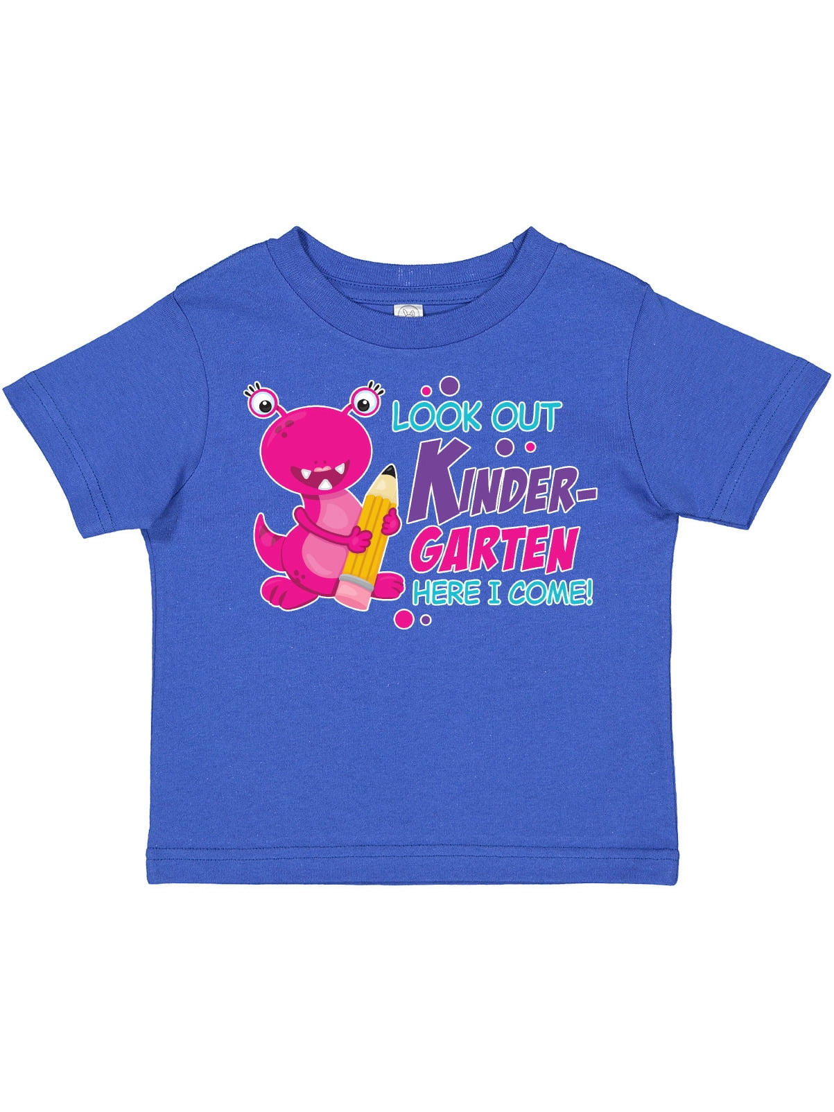 Inktastic Look out Kindergarten Here I Come with Cute Pink Monster Boys