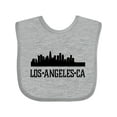 thumbnail image 1 of Inktastic Los Angeles California City Skyline Boys or Girls Baby Bib, 1 of 4