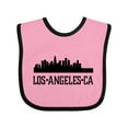 thumbnail image 1 of Inktastic Los Angeles California City Skyline Boys or Girls Baby Bib, 1 of 4