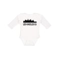thumbnail image 1 of Inktastic Los Angeles California City Skyline Boys or Girls Long Sleeve Baby Bodysuit, 1 of 5