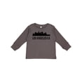 thumbnail image 1 of Inktastic Los Angeles California City Skyline Boys or Girls Long Sleeve Toddler T-Shirt, 1 of 5