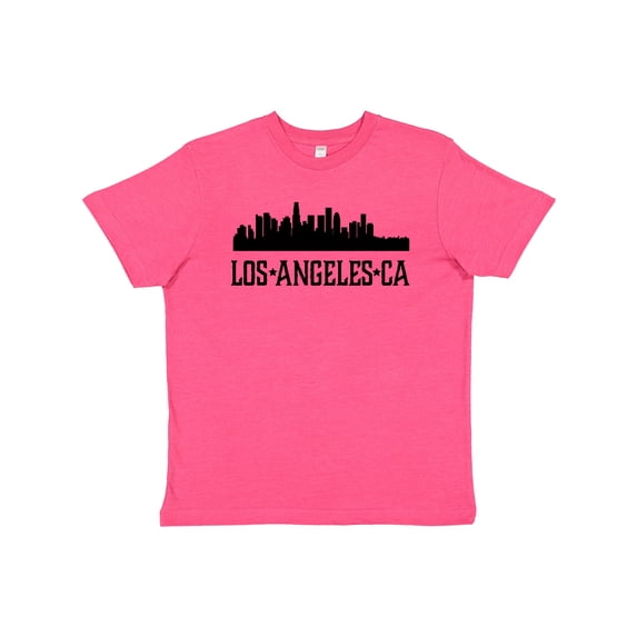 Inktastic Los Angeles California City Skyline Youth T-Shirt