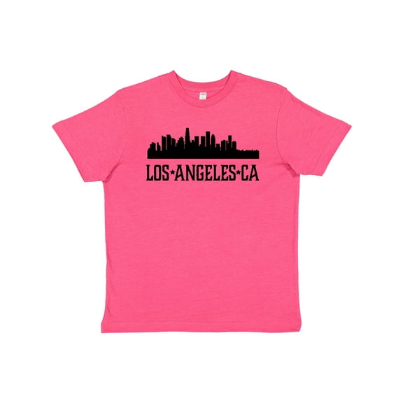 Inktastic Los Angeles California City Skyline Youth T-Shirt