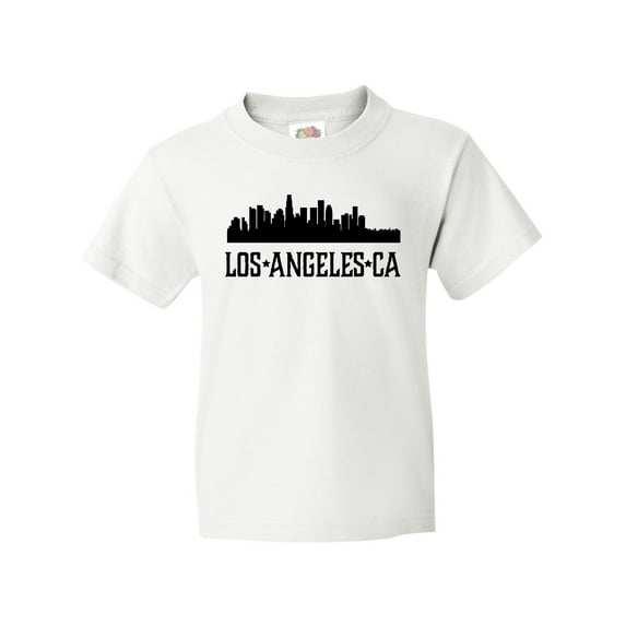 Inktastic Los Angeles California City Skyline Youth T-Shirt