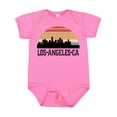 thumbnail image 1 of Inktastic Los Angeles California Skyline Retro Boys or Girls Baby Bodysuit, 1 of 5