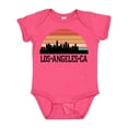 thumbnail image 1 of Inktastic Los Angeles California Skyline Retro Boys or Girls Baby Bodysuit, 1 of 5