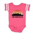 thumbnail image 1 of Inktastic Los Angeles California Skyline Retro Boys or Girls Baby Bodysuit, 1 of 5