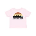 thumbnail image 1 of Inktastic Los Angeles California Skyline Retro Boys or Girls Baby T-Shirt, 1 of 5