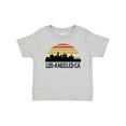 thumbnail image 1 of Inktastic Los Angeles California Skyline Retro Boys or Girls Baby T-Shirt, 1 of 5
