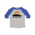 thumbnail image 1 of Inktastic Los Angeles California Skyline Retro Boys or Girls Toddler T-Shirt, 1 of 5