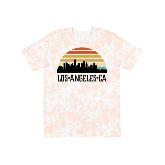 Inktastic Los Angeles California Skyline Retro T-Shirt