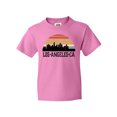 thumbnail image 1 of Inktastic Los Angeles California Skyline Retro Youth T-Shirt, 1 of 5