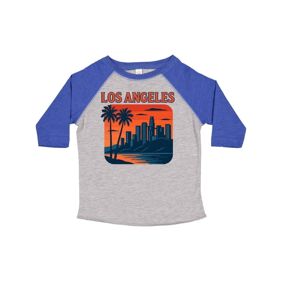 Inktastic Los Angeles Palm Trees Sunset Boys or Girls Toddler T-Shirt
