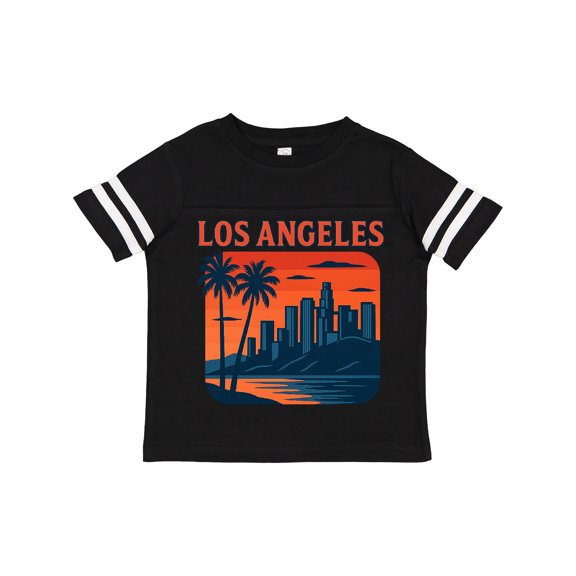 Inktastic Los Angeles Palm Trees Sunset Boys or Girls Toddler T-Shirt