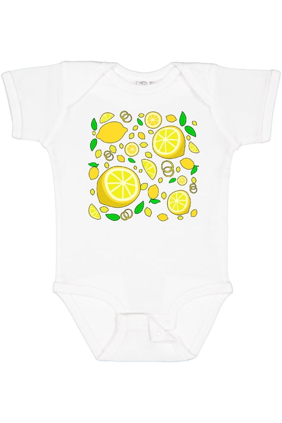 Lots of Lemons- Citrus Fun Boys or Girls Baby Bodysuit
