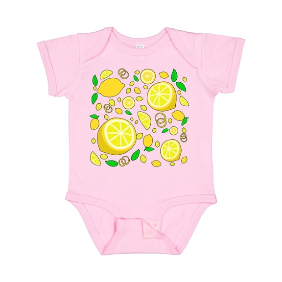 Inktastic Lots of Lemons- Citrus Fun Boys or Girls Baby Bodysuit