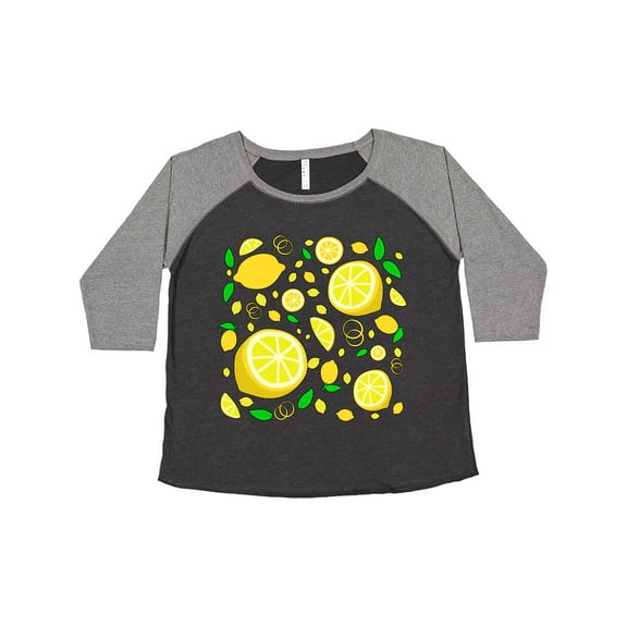 Inktastic Lots of Lemons- Citrus Fun Women's Plus Size T-Shirt