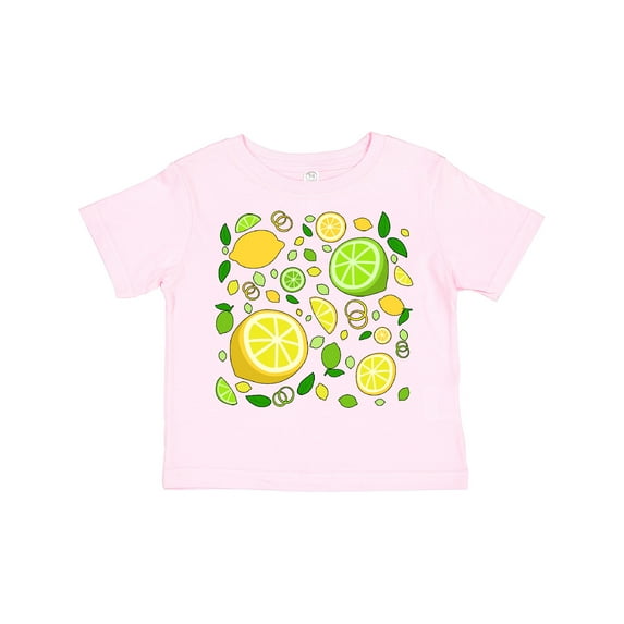 Inktastic Lots of Lemons and Limes- Citrus Fun Boys or Girls Toddler T-Shirt