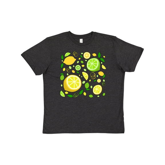 Inktastic Lots of Lemons and Limes- Citrus Fun Youth T-Shirt