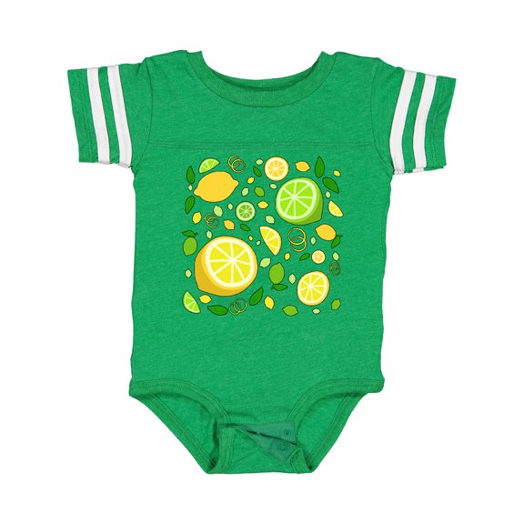 Inktastic Lots of Lemons and Limes- citrus fun Boys or Girls Baby Bodysuit
