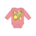 thumbnail image 1 of Inktastic Lots of Lemons and Limes Citrus Fun Boys or Girls Long Sleeve Baby Bodysuit, 1 of 5