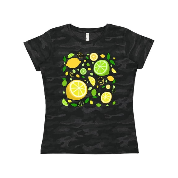 Inktastic Lots of Lemons and Limes- citrus fun Women's T-Shirt
